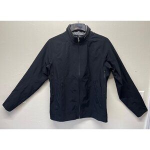 Lululemon Mens Medium Furtive Jacket Water Resistant Black HOOD HAS BEEN CUT OUT